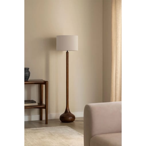 Lampa podłogowa z drewna mango Adelaide 160 cm
