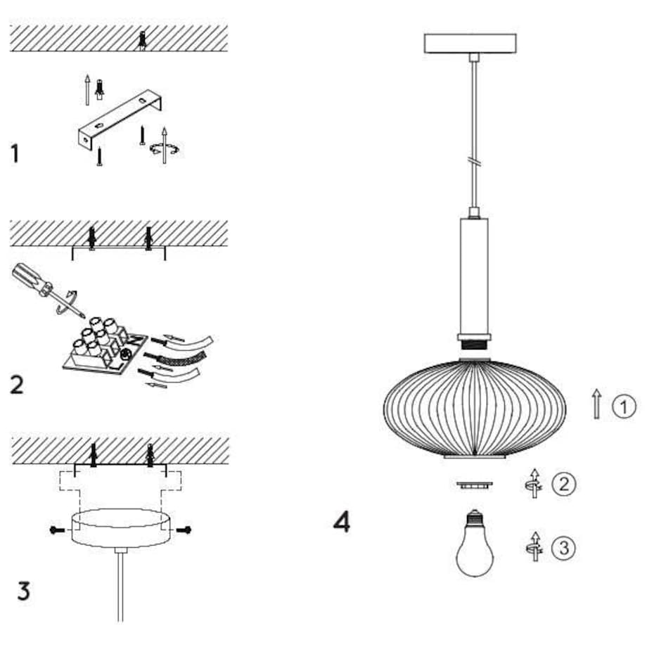 LAMPA wisząca MALOTO 45386/30/62 Lucide szklana OPRAWA loftowy zwis bursztynowy mosiądz
