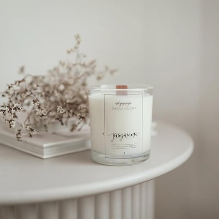Świeca sojowa w szklance 180 ml - Pragnienie CYTRUSOWA BRYZA