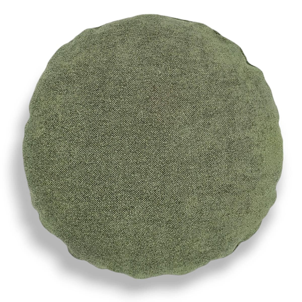 Okrągła zielona poduszka dekoracyjna 45 cm Ronda