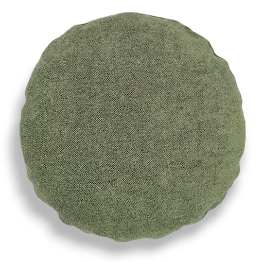 Okrągła zielona poduszka dekoracyjna 45 cm Ronda