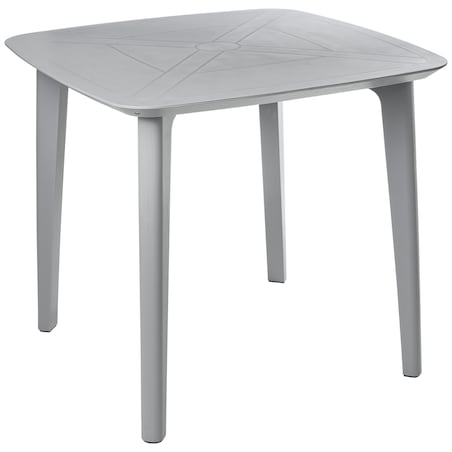 Stół ogrodowy SORICO 86 cm 86 cm Szary