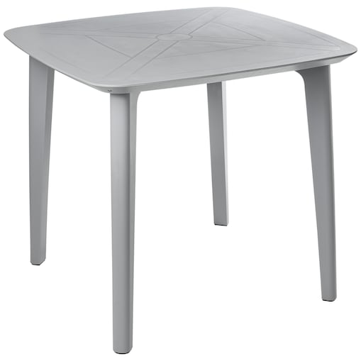Stół ogrodowy SORICO 86 cm 86 cm Szary