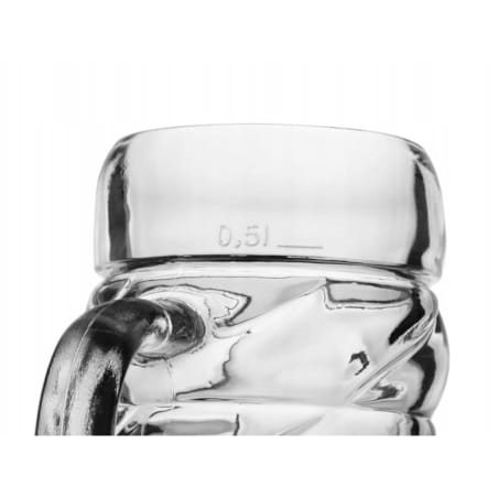 Duży Kufel do Piwa Grzańca 500 ml Trwały Glasmark Uniwersalny Klasyczny
