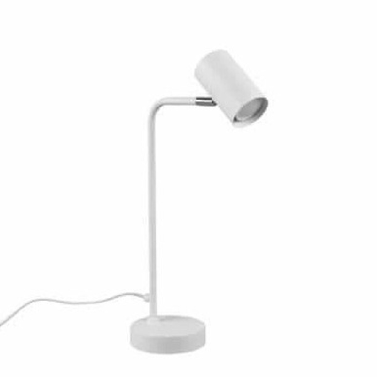 Biurkowa LAMPKA stojąca MARLEY  512400131 Trio metalowa LAMPA stołowa regulowana biała