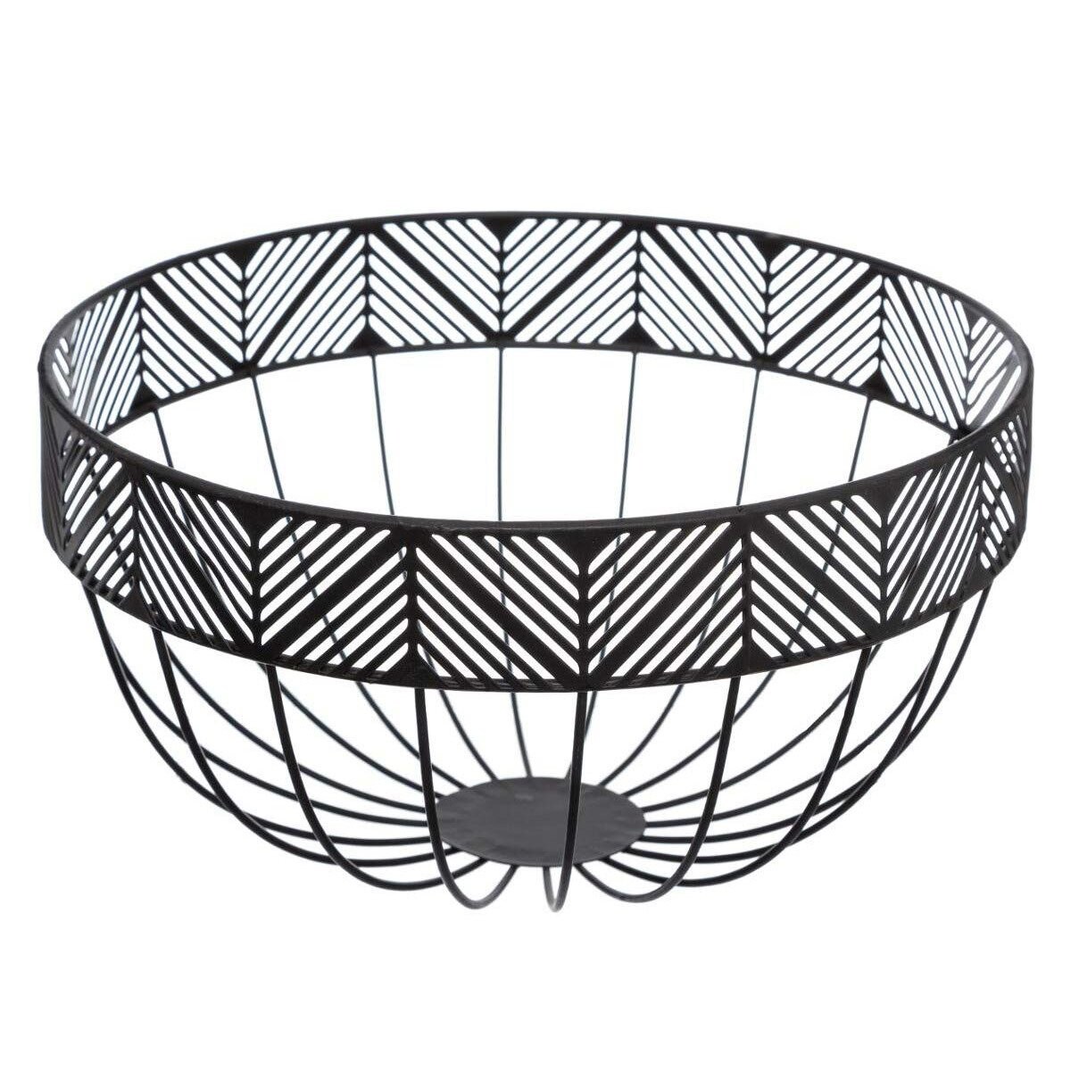 Kosz na owoce FRIEZE, metalowy, ∅ 25 cm