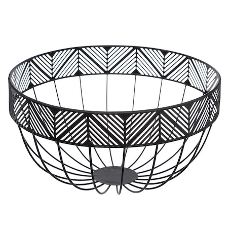 Kosz na owoce FRIEZE, metalowy, ∅ 25 cm