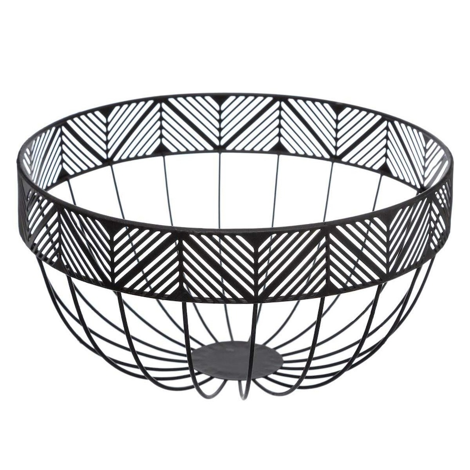Kosz na owoce FRIEZE, metalowy, ∅ 25 cm