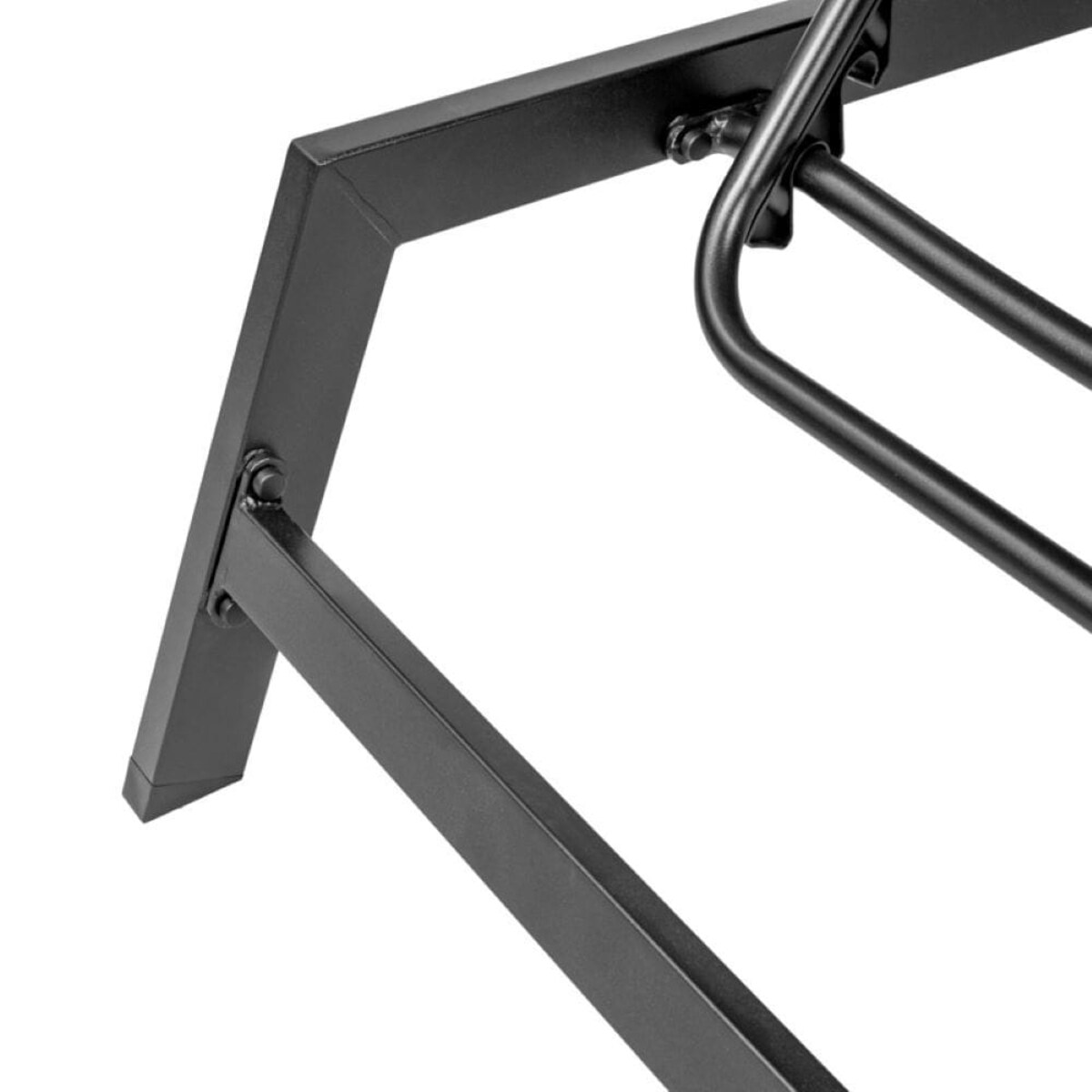 Leżak ogrodowy czarny, Lord