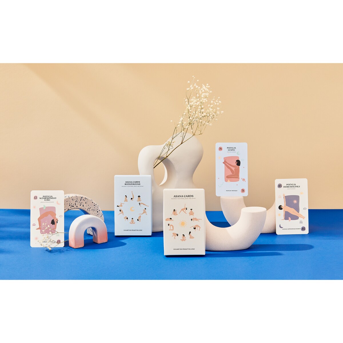 Asana Cards Zestaw Sun Edition & Moon Edition Rozszerzenie