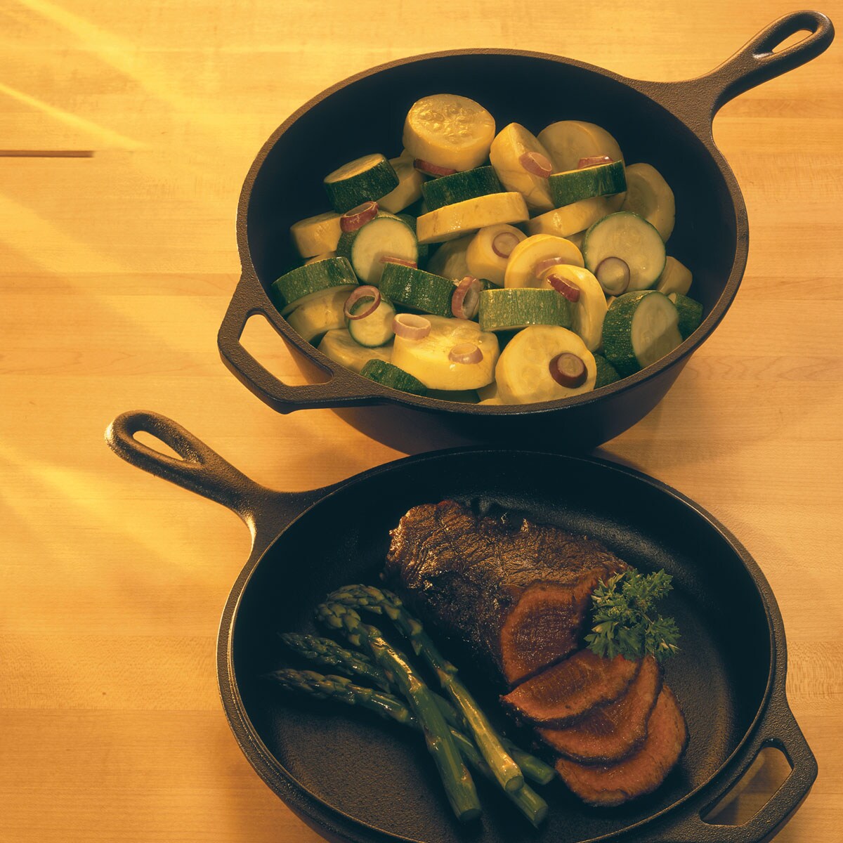 Naczynie żeliwne - 2 elementy - COMBO / Lodge