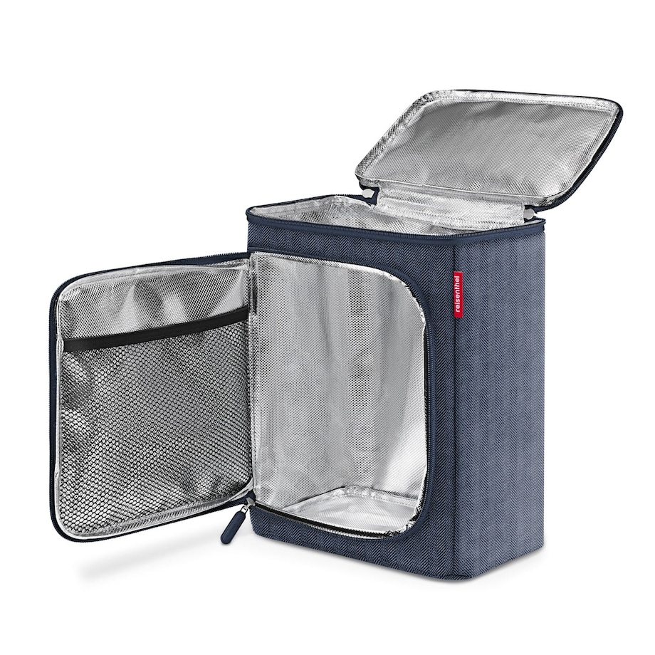 Torba COOLERBOX, herringbone dark blue
