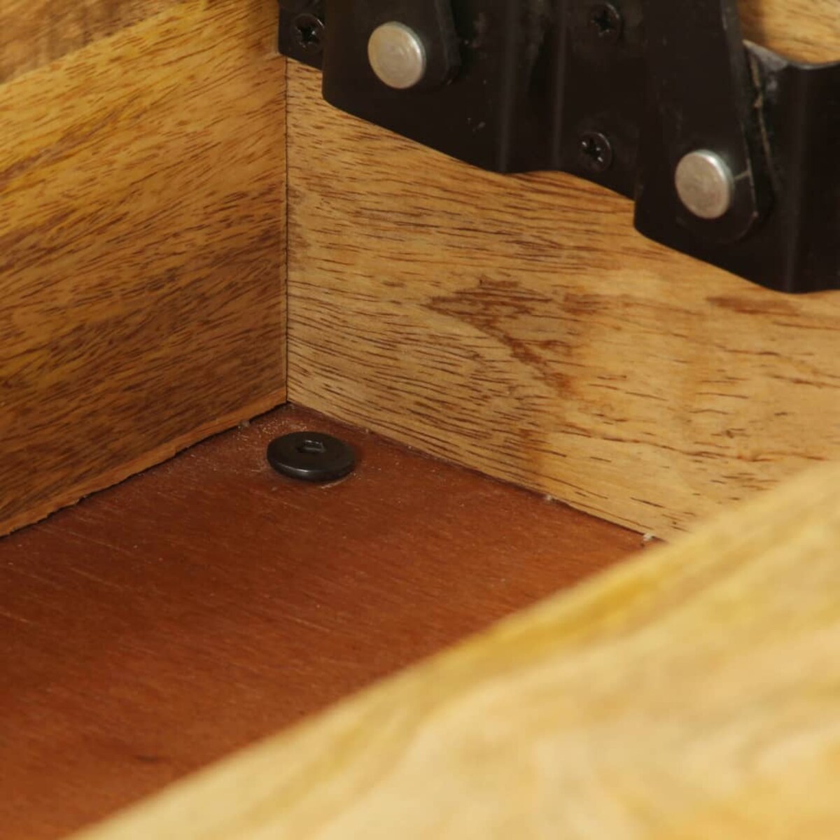 vidaXL Stolik kawowy z litego drewna mango, 110 x 55 x 35 cm