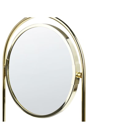 Lusterko kosmetyczne ø 15 cm złote INDRE