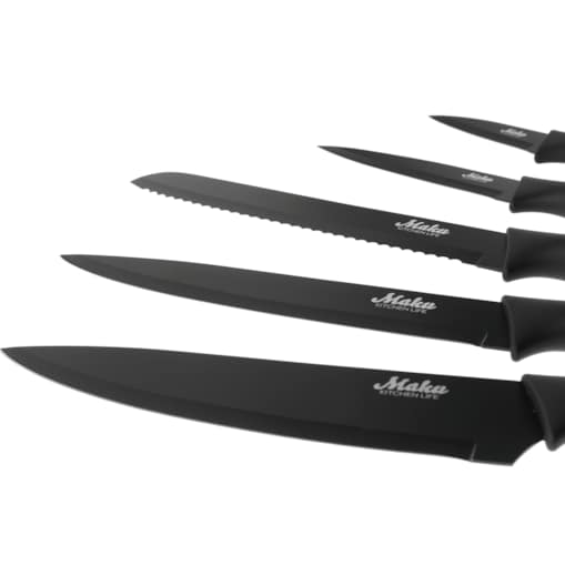 Noże ze stali nierdzewnej, zestaw 5 szt.