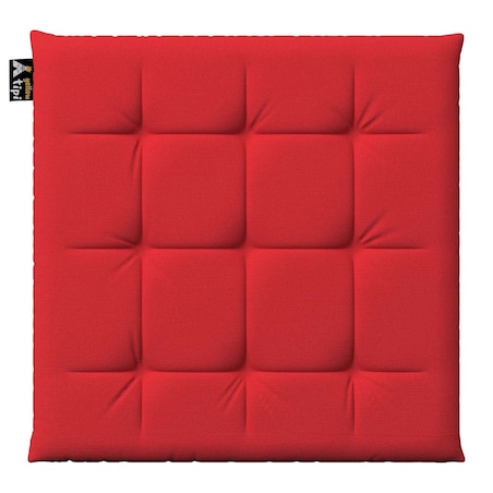 Siedzisko Eddie, czerwony, 40 x 40 x 3,5 cm, Happiness