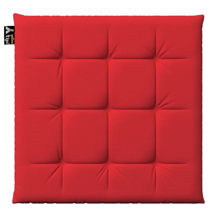 Siedzisko Eddie, czerwony, 40 x 40 x 3,5 cm, Happiness