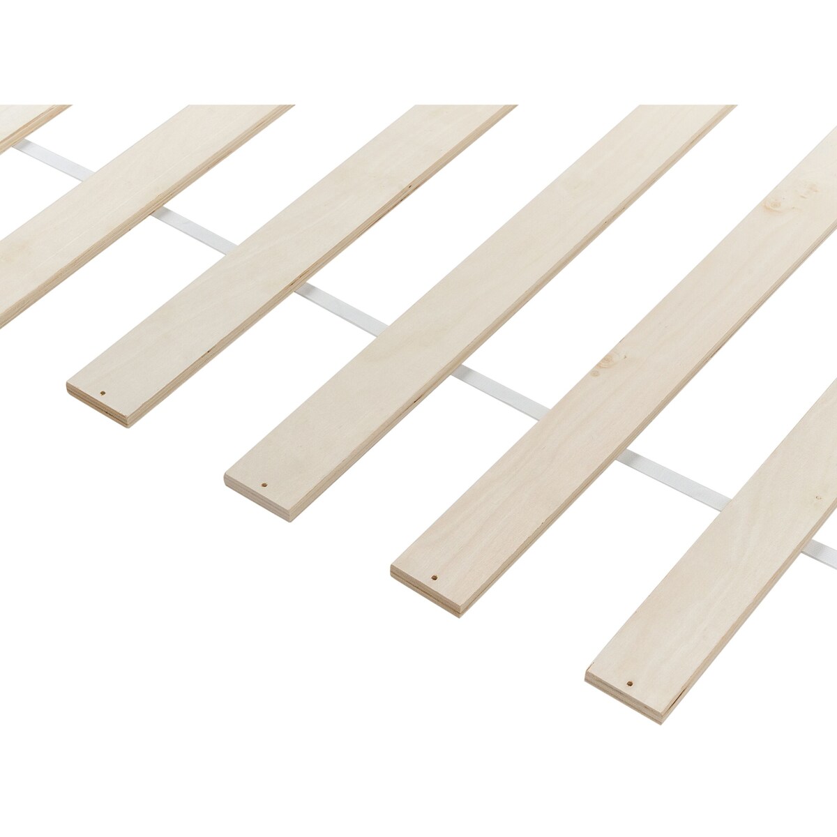 Łóżko drewniane 90 x 200 cm pastelowy róż BONNAC