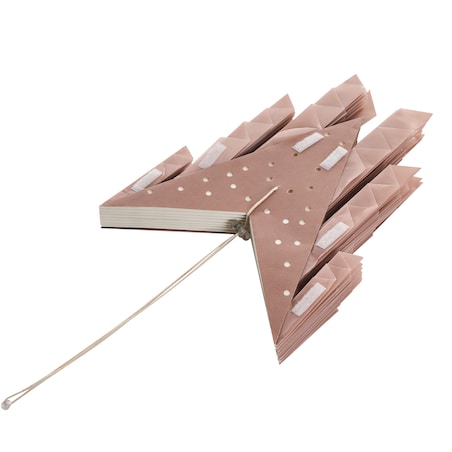 Dekoracja świąteczna OSTERAN Gwiazda 59 cm Różowy