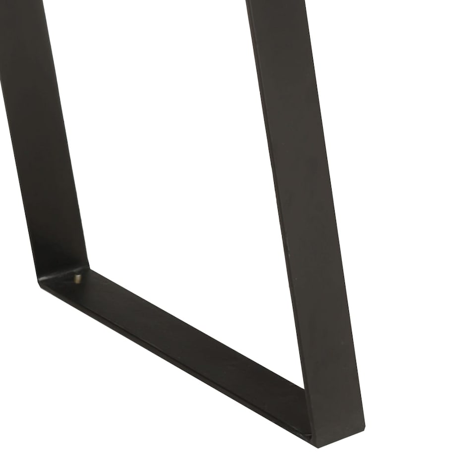 vidaXL Stolik typu konsola, 100x35x76 cm, akacja z naturalną krawędzią