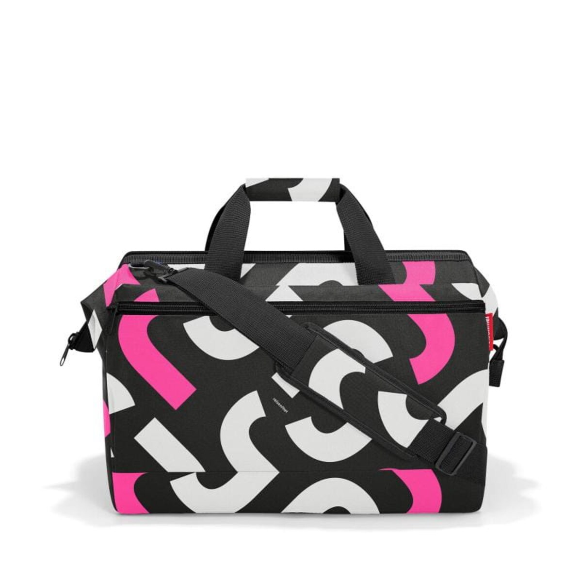 Torba allrounder L pocket signature bold pink