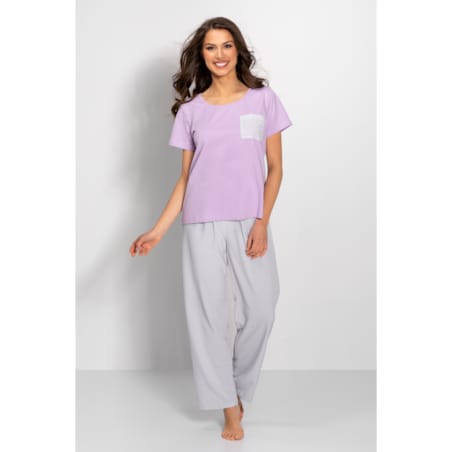 Piżama Caroline Lila-Grey, M