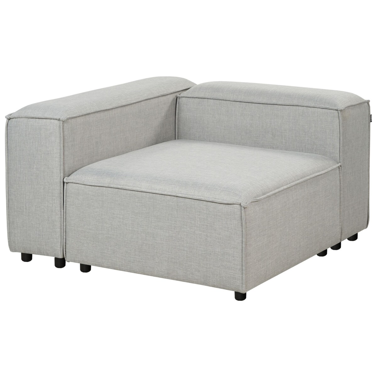 Sofa modułowa 3-osobowa jasnoszara ARDAL