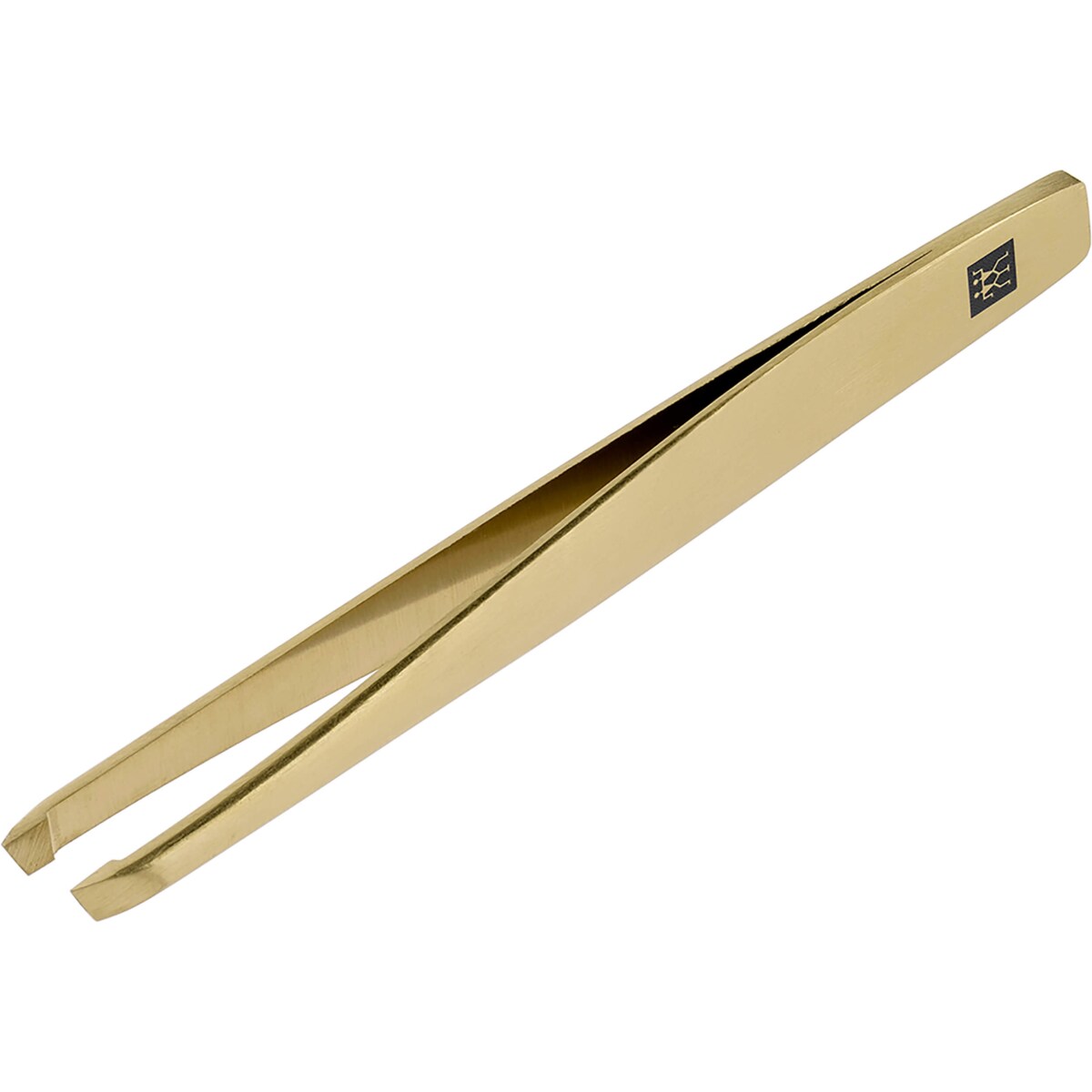 Pęseta ukośna Zwilling Twinox Gold Edition - 9 cm