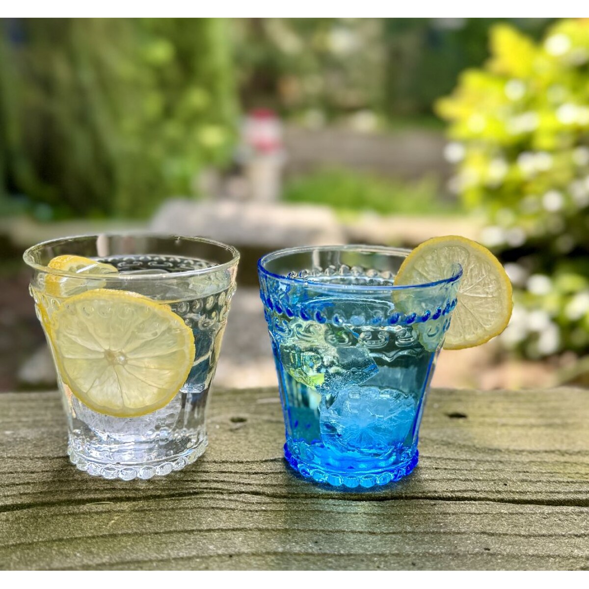 VILLA ITALIA Szklanka niebieska 250 ml MODERN