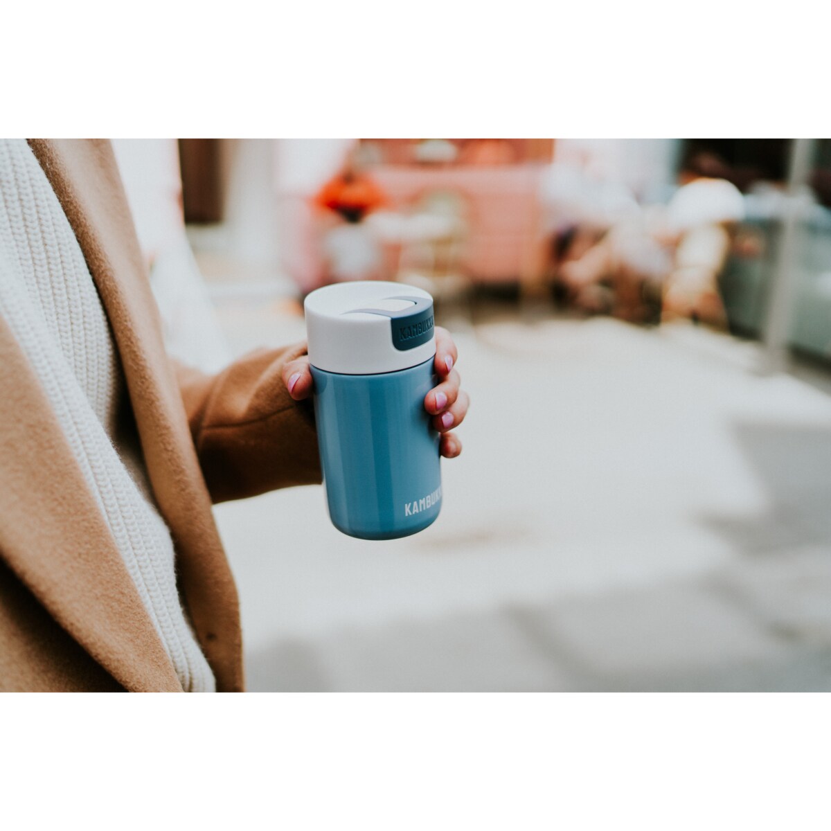 Kubek termiczny termos Olympus 300ml Silk Blue