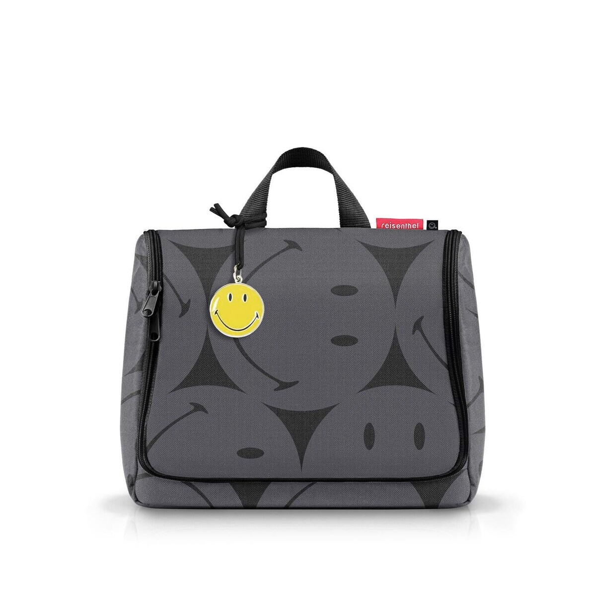 Kosmetyczka TOILETBAG XL, smiley® grey