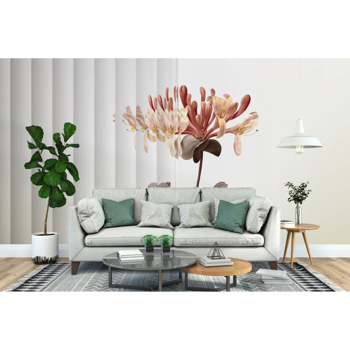 Fototapeta Natury Z Kwiatem I Szklem Do Sypialni Salonu 400X280