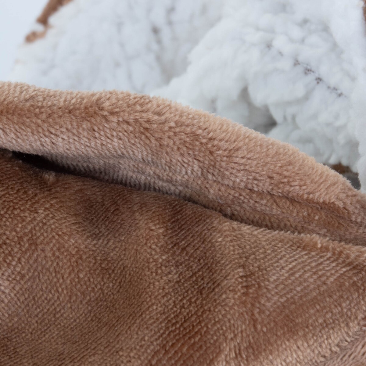 Ponczo dziecięce z kapturem GABIN BRUN, jelonek, 60 x 95 cm