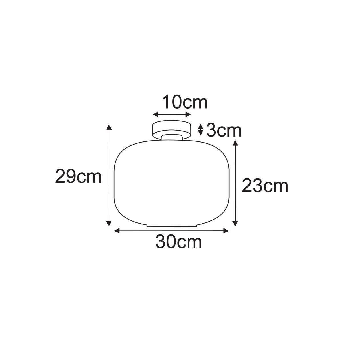 Lampa sufitowa K-5643 z serii SPARTA