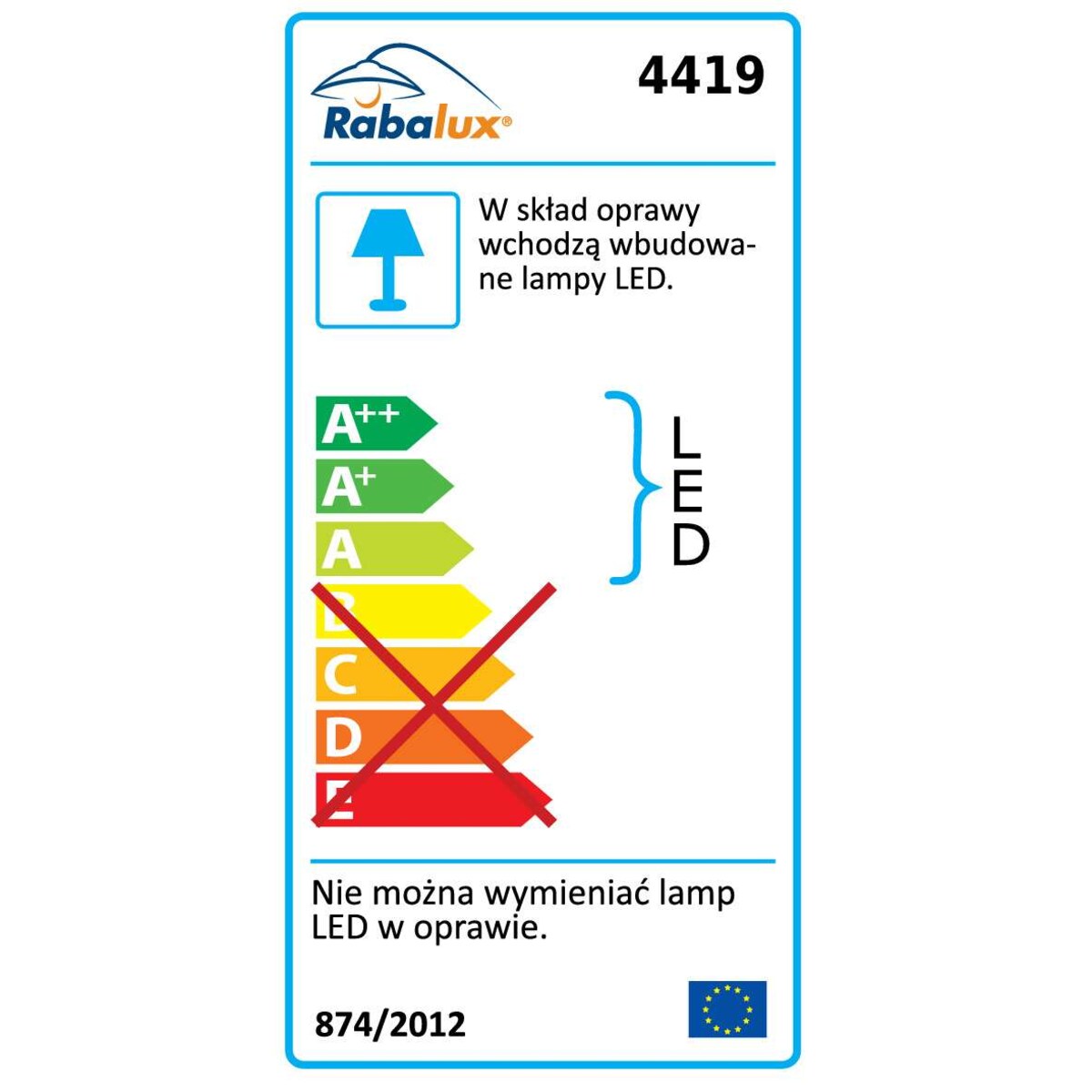 Industrialna LAMPA stołowa RAUL 4419 Rabalux biurkowa LAMPKA stojąca LED 5,6W 4500K czarna