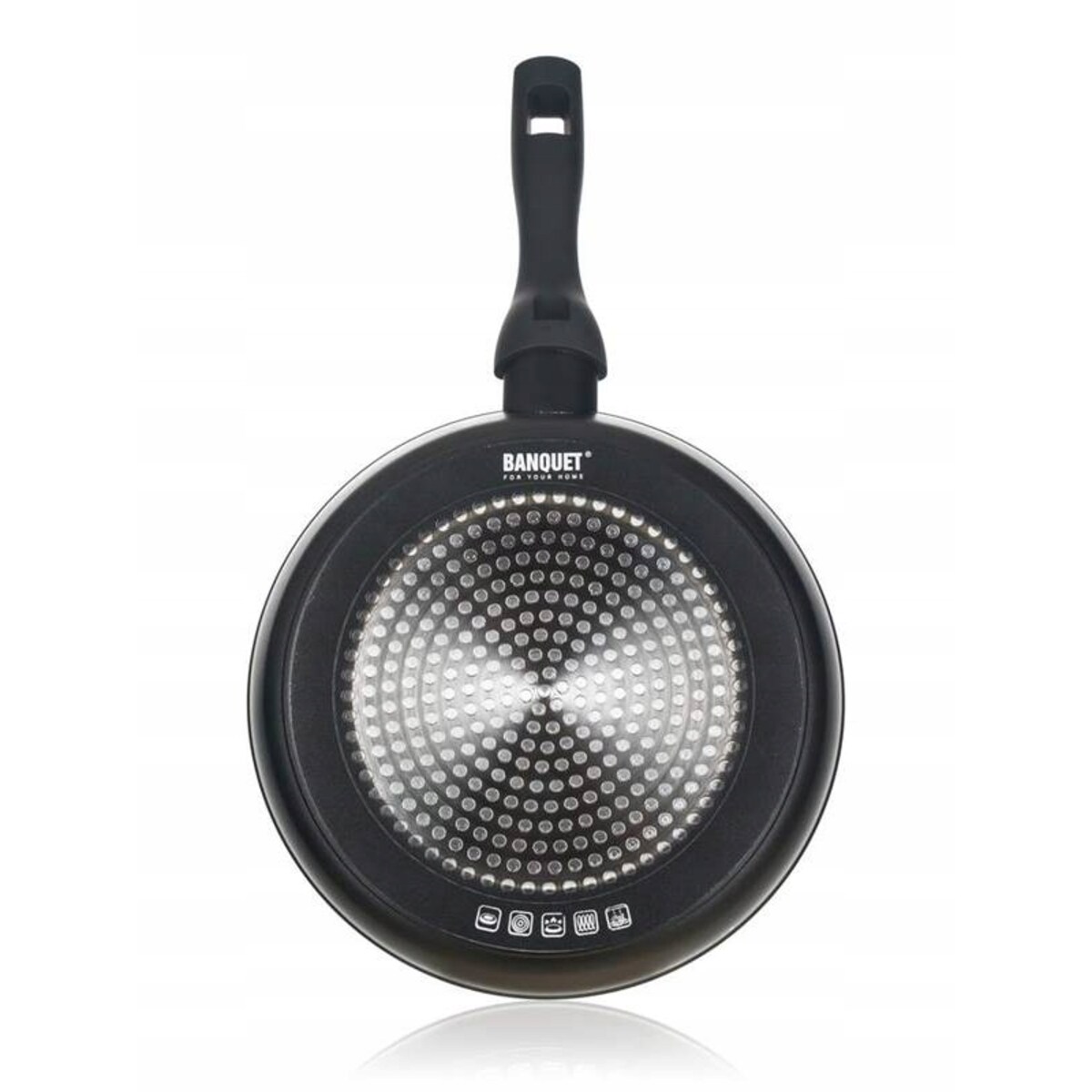 PATELNIA PATELKA grazia 20 cm CZARNA BANQUET