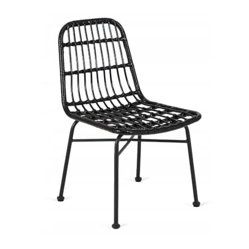 Krzesło Ogrodowe Rattanowe Skandynawskie Do Kuchni WALDI