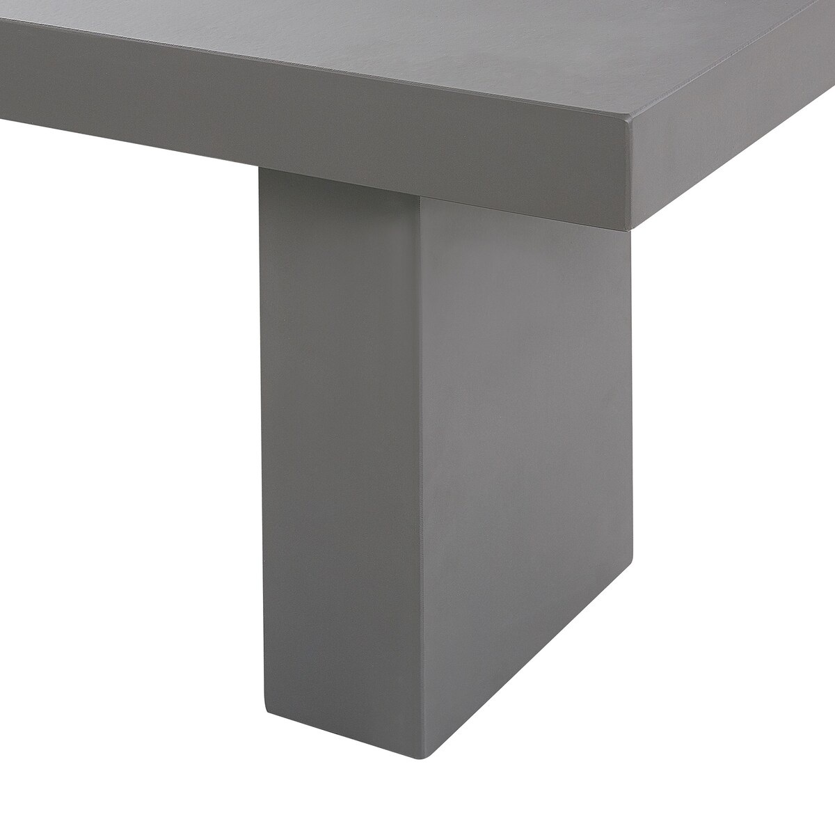 Ławka ogrodowa TARANTO 150 cm Beton Szary