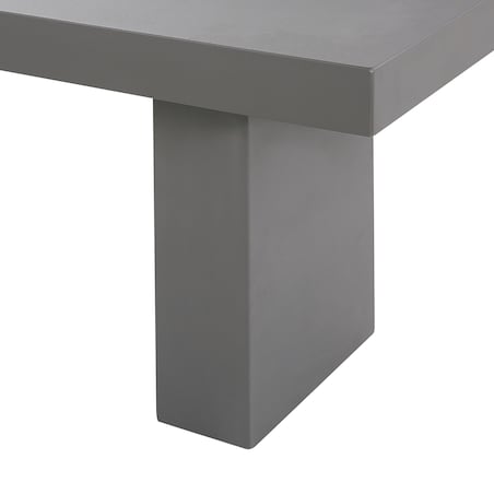Ławka ogrodowa TARANTO 150 cm Beton Szary