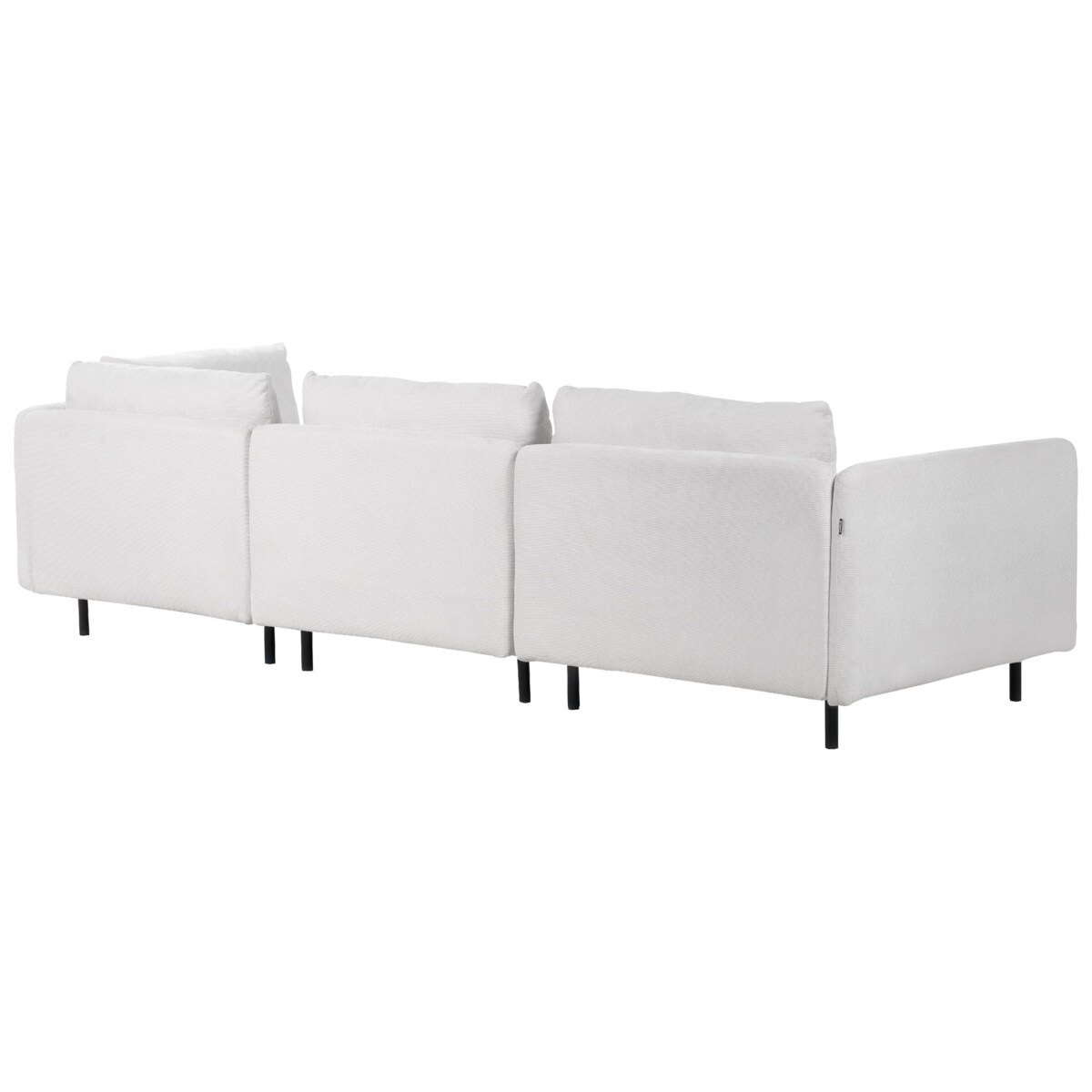 Narożnik modułowy lewostronny szary EGERIS