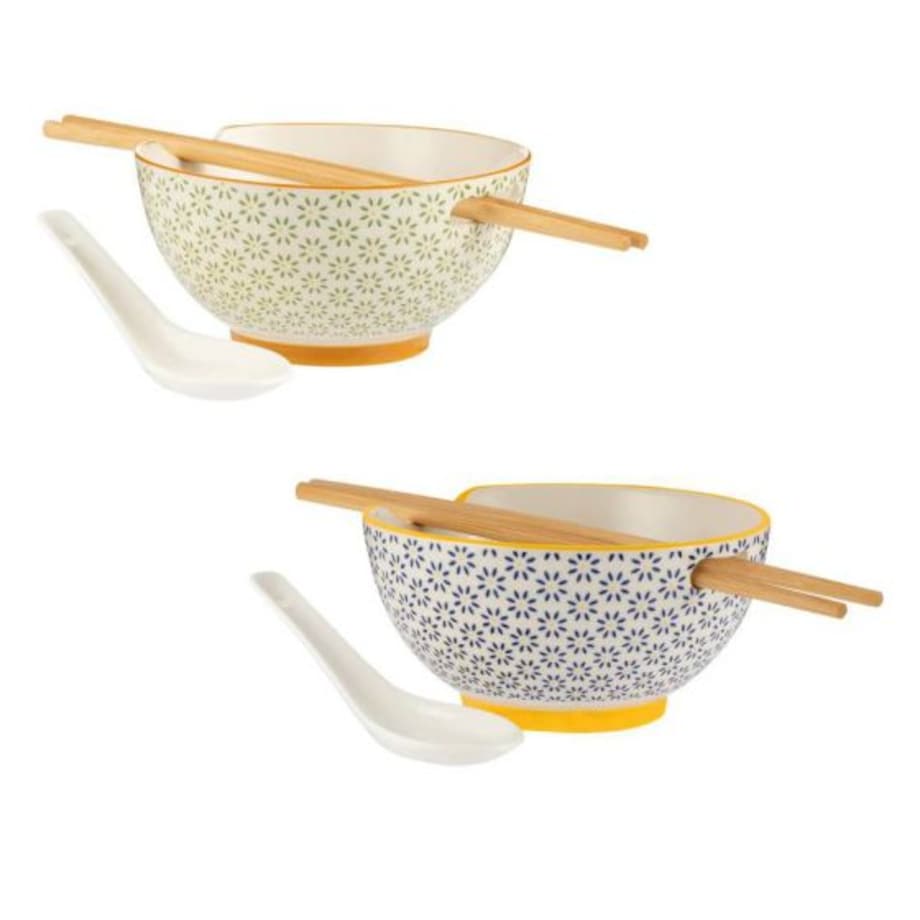 Zestaw 2 misek na ryż + pałeczki i łyżki World Foods Typhoon