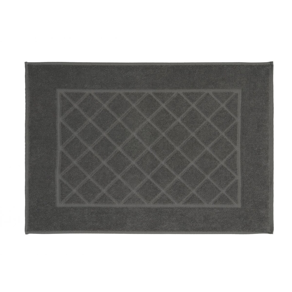 Kleine Wolke Bridge Ekologiczny Dywanik Frotte ciemny szary 50x 70 cm ECO LIVING