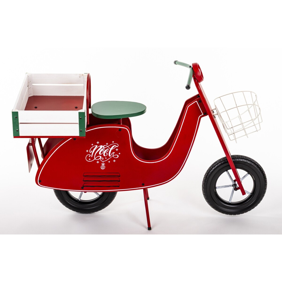 Kwietnik metalowy 75x110x46 cm VESPA czerwona