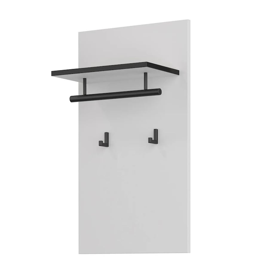 Wieszak do przedpokoju CROSS 40x70cm biały/czarny