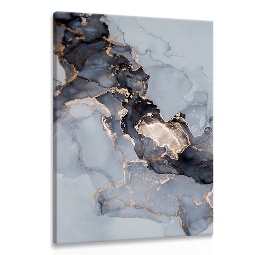 Obraz Do Sypialni MARMUR Styl Glamour Abstrakcja Akwarele 50x70cm