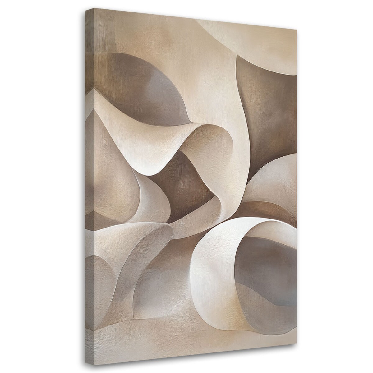 Feeby Obraz nowoczesny, Abstrakcja Lawirowane Formy Minimalizm 40x60