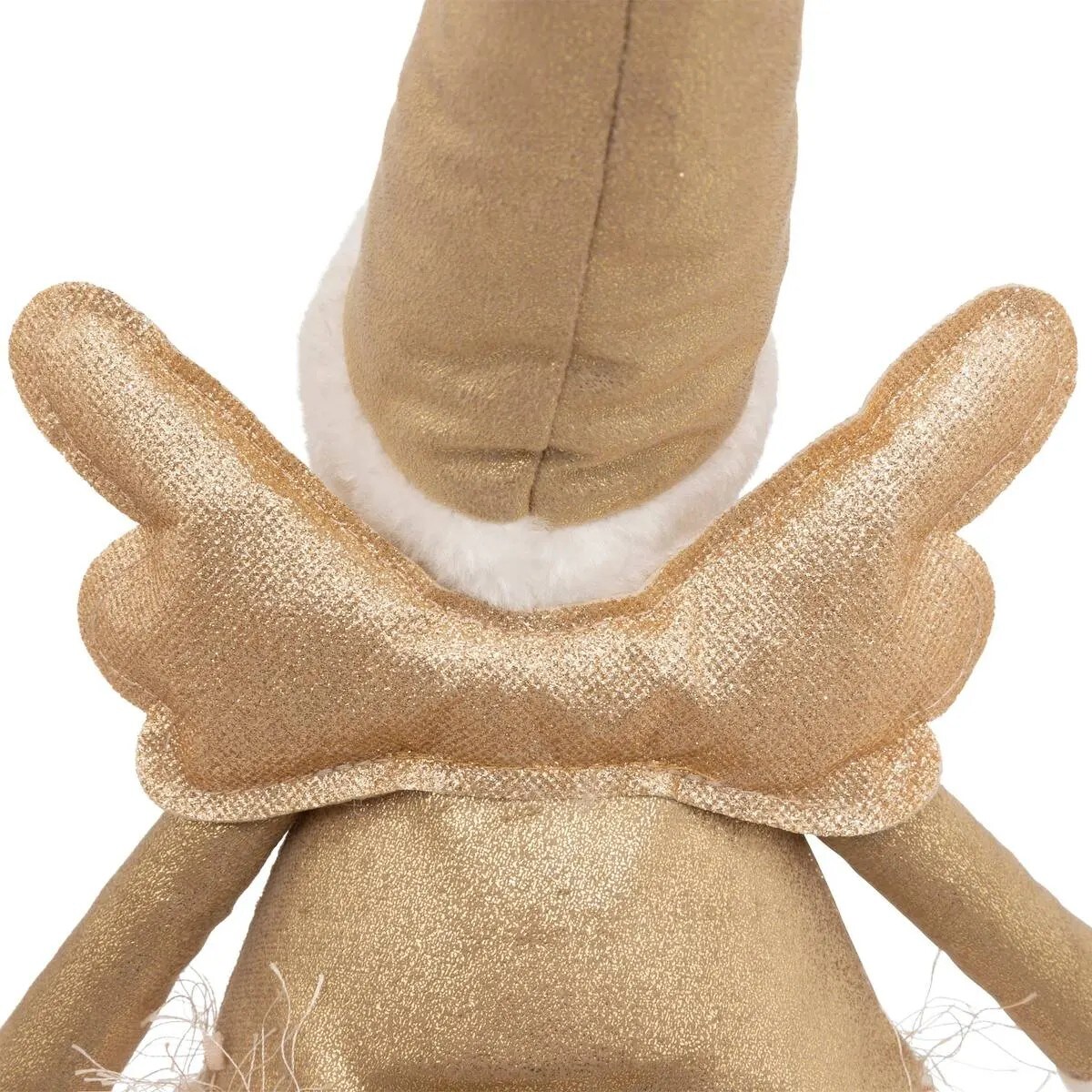 Figurka materiałowa Aniołek złoty, LED, 80-95 cm