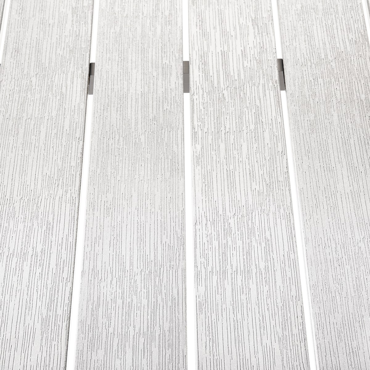Stół ogrodowy VERNIO 180 cm 90 cm Metal Biały