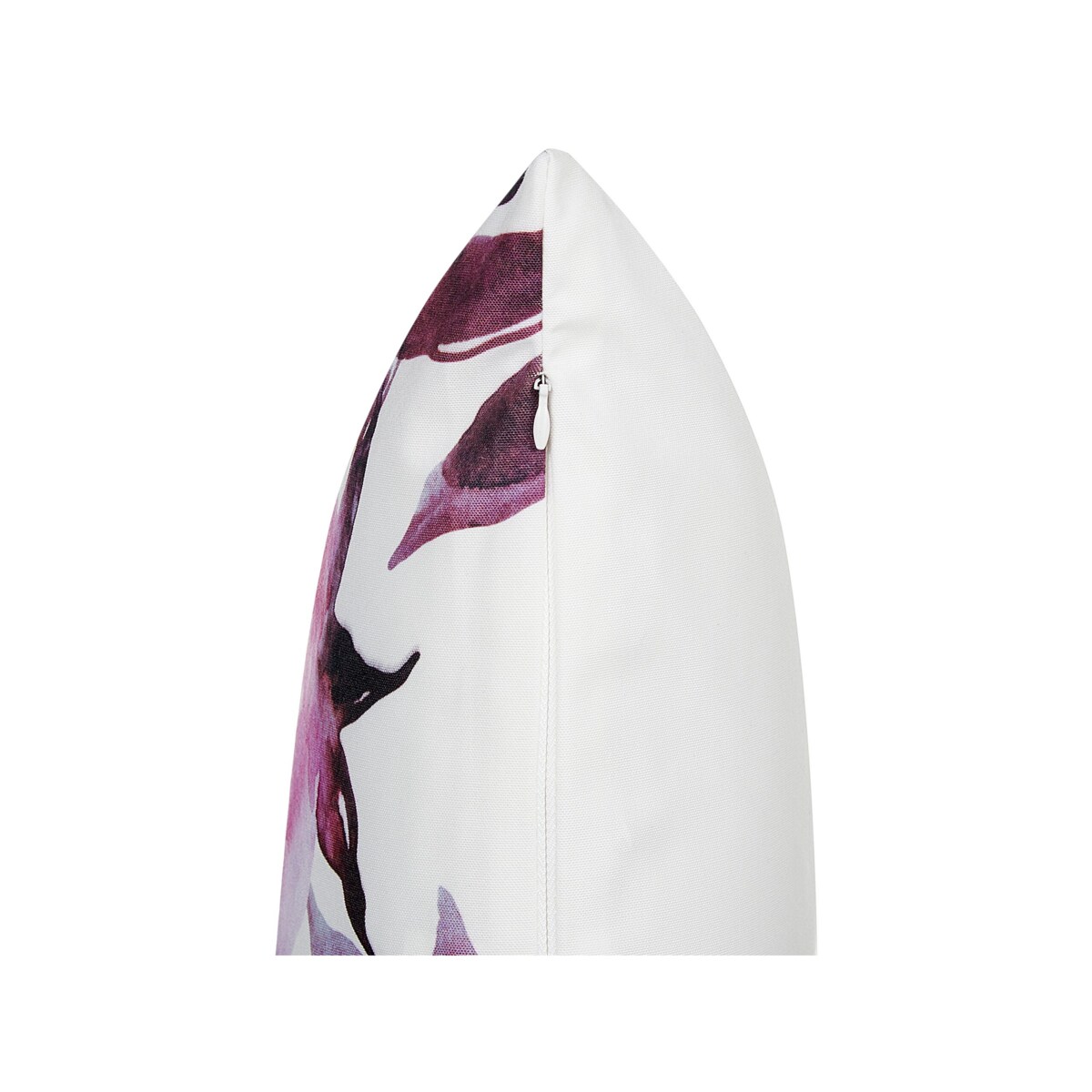 2 poduszki ogrodowe w kwiaty 45 x 45 cm biało-różowe LANROSSO