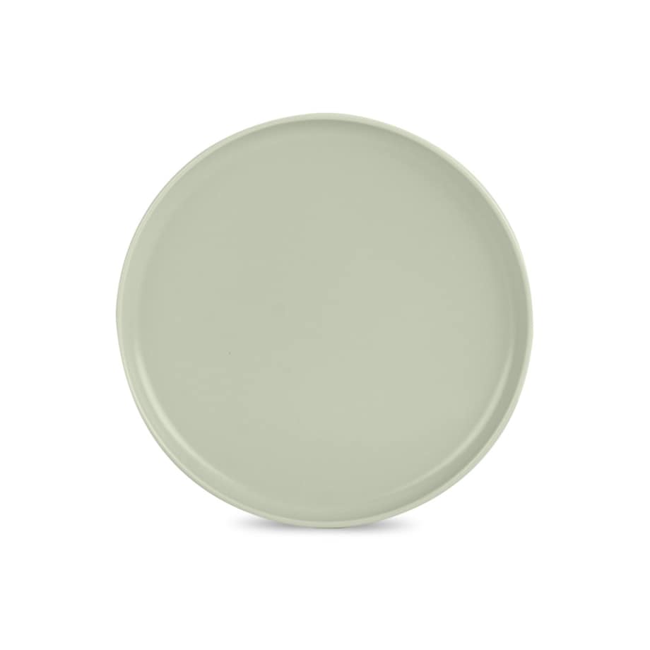 KONSIMO VICTO Zestaw talerzy obiadowych dla 6 osób (6 elementów) beżowo-zielono-szary